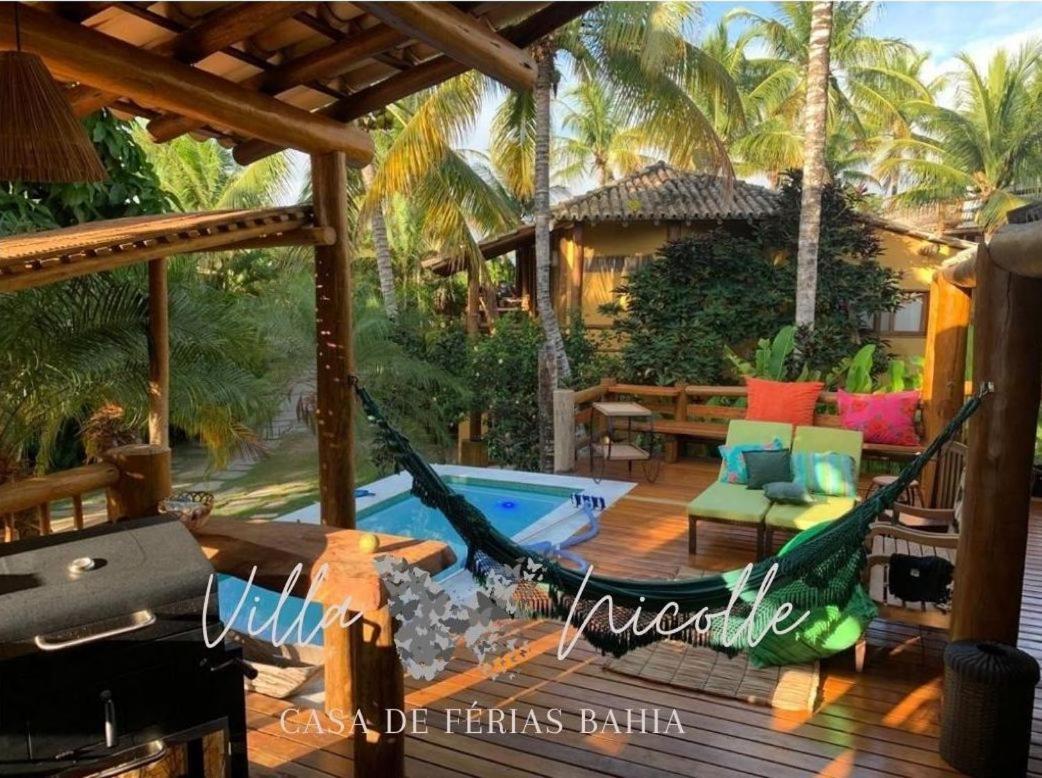 Villa Nicolle - Bahia - Praia do Espelho Exterior foto