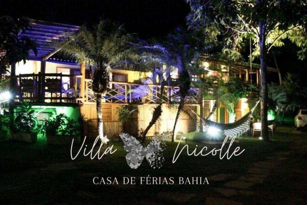 Villa Nicolle - Bahia - Praia do Espelho Exterior foto