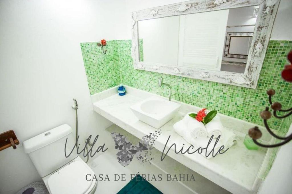 Villa Nicolle - Bahia - Praia do Espelho Exterior foto