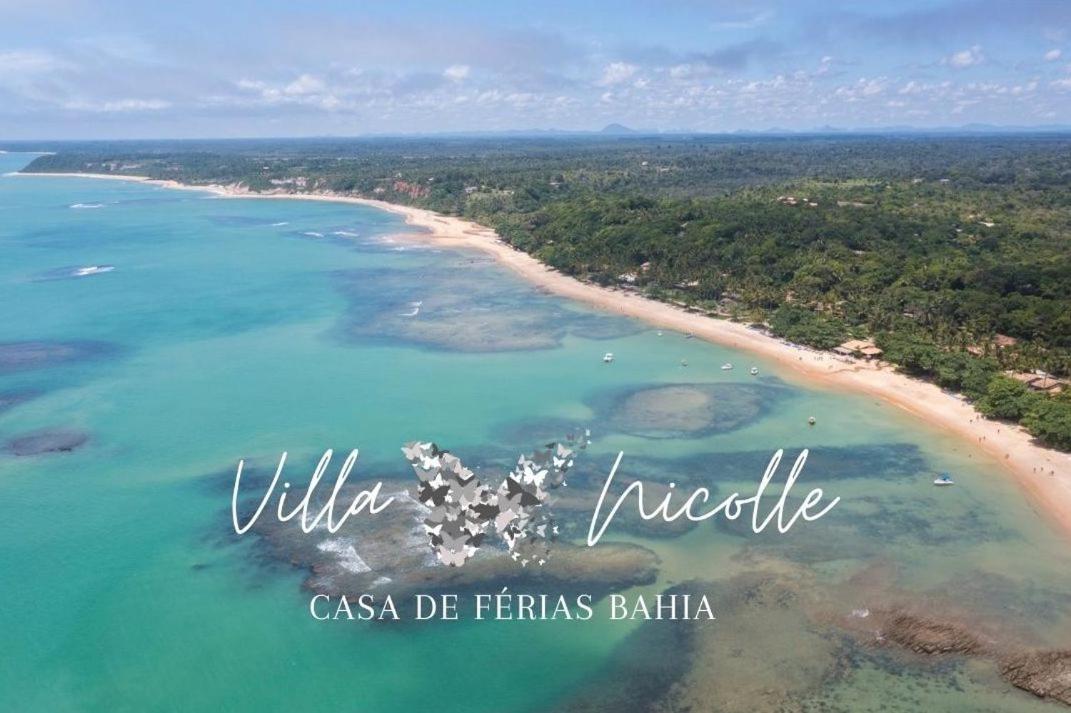 Villa Nicolle - Bahia - Praia do Espelho Exterior foto