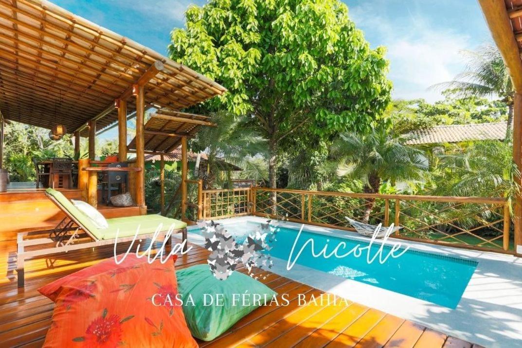 Villa Nicolle - Bahia - Praia do Espelho Exterior foto